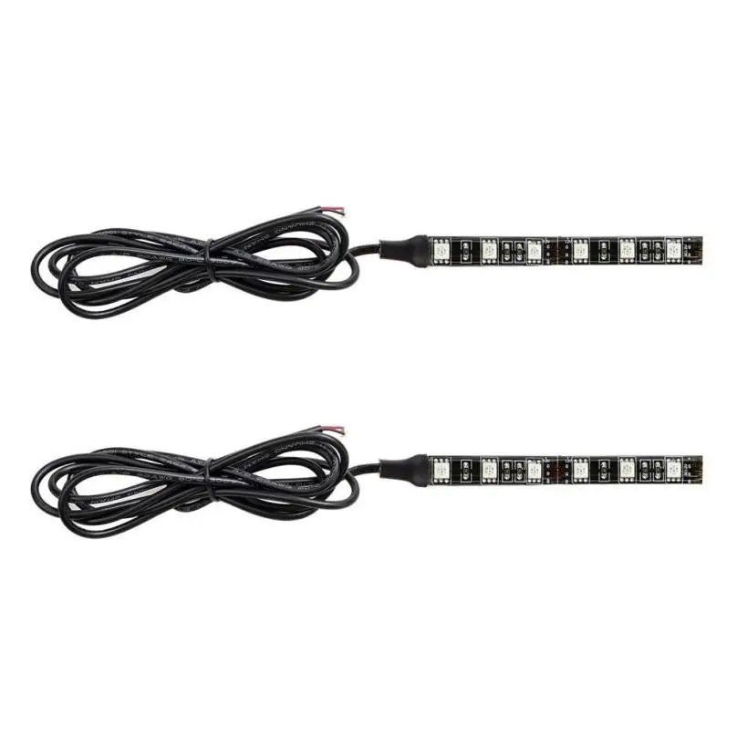 Лидер продаж 2x мини-полоса willtoo черная Светодиодная лента для мотоцикла сигнал