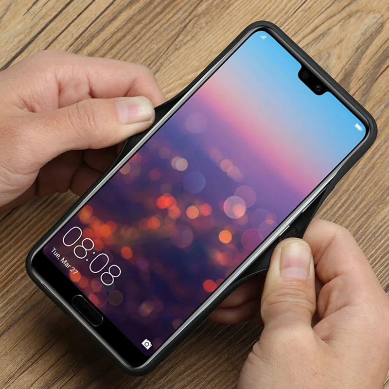 Страуса узор Все включено мягкий чехол для huawei P20 кожа мобильного телефона