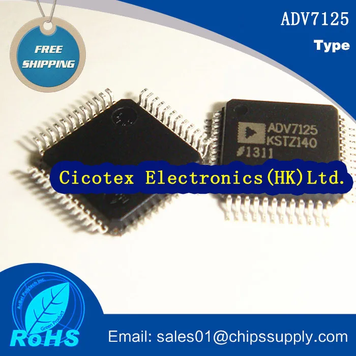 

5pcs/lot ADV7125 ADV7125KSTZ140 7125 LQFP48
