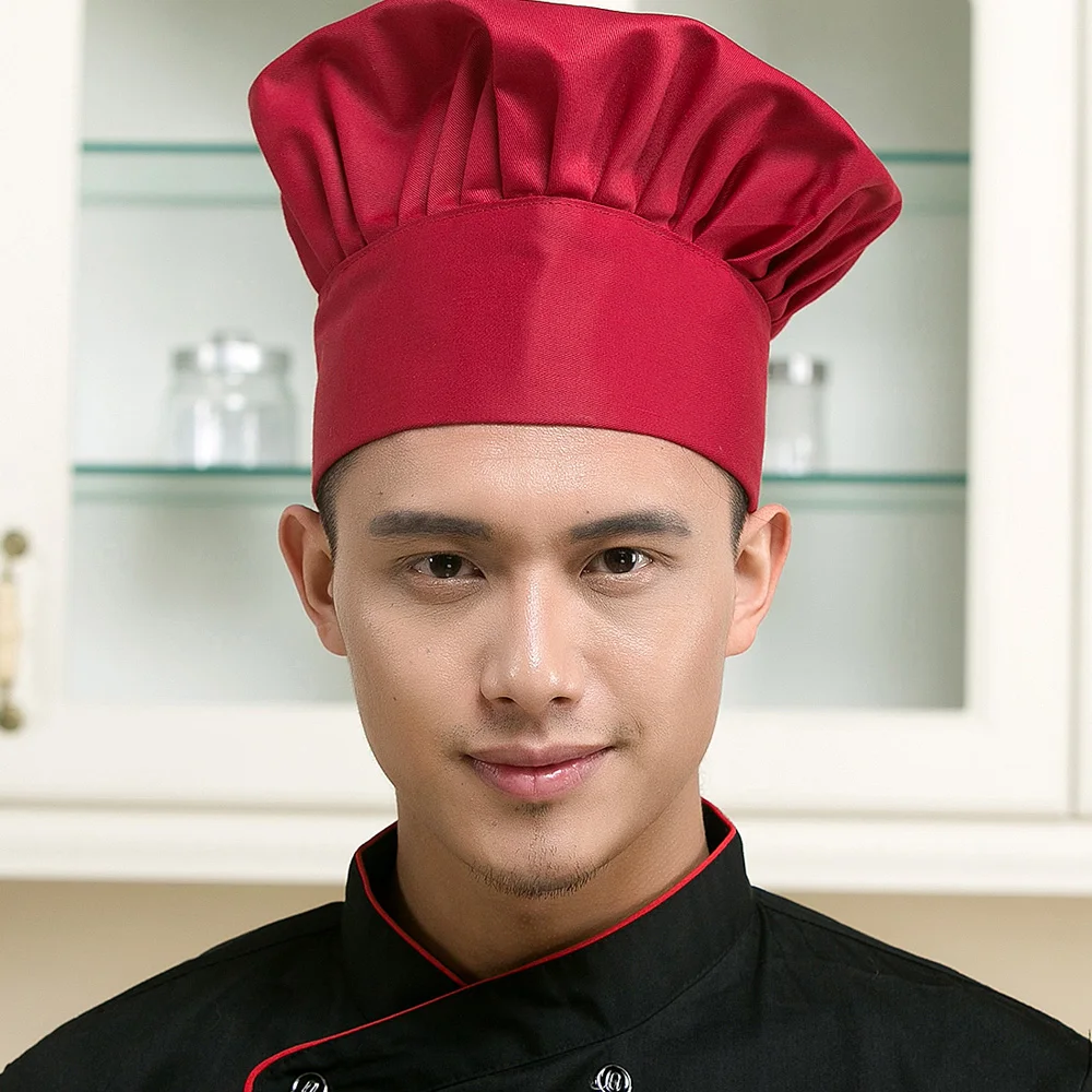 Регулируемая шляпа в виде грибов шеф повара для отеля ресторана кафе