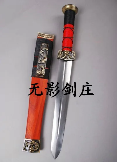 S3905 красный Клифф три царства шаблон сварочный меч карманный нож 17 4&quot|knives knife|knives