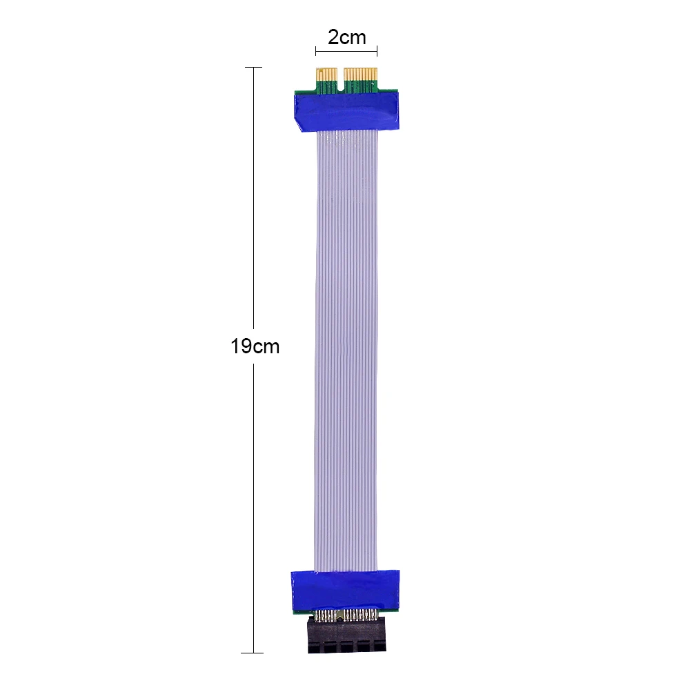 CHIPAL 1X на 1x слот расширения карты ленточный адаптер PCI Express удлинитель переместить