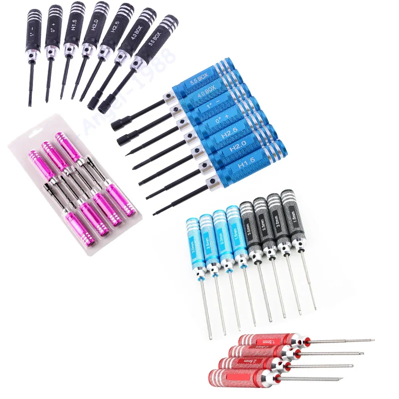 

7pcs screw driver & 4pcs screw driver tool kit For Maintenance Repair Tool Set Red blue black screwdriver for choose