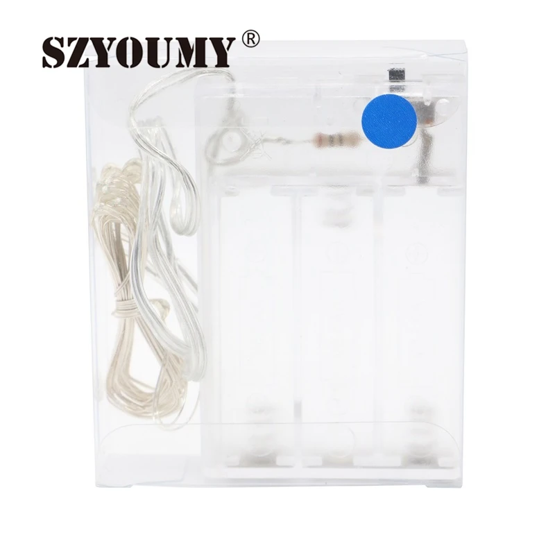 Гирлянда SZYOUMY с 30 светодиодами и медным проводом длиной 3 м декоративное