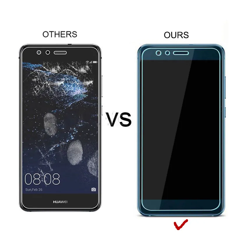 Закаленное стекло для Huawei P30 Lite защита экрана 2.5D P10 Защитная пленка телефона P20