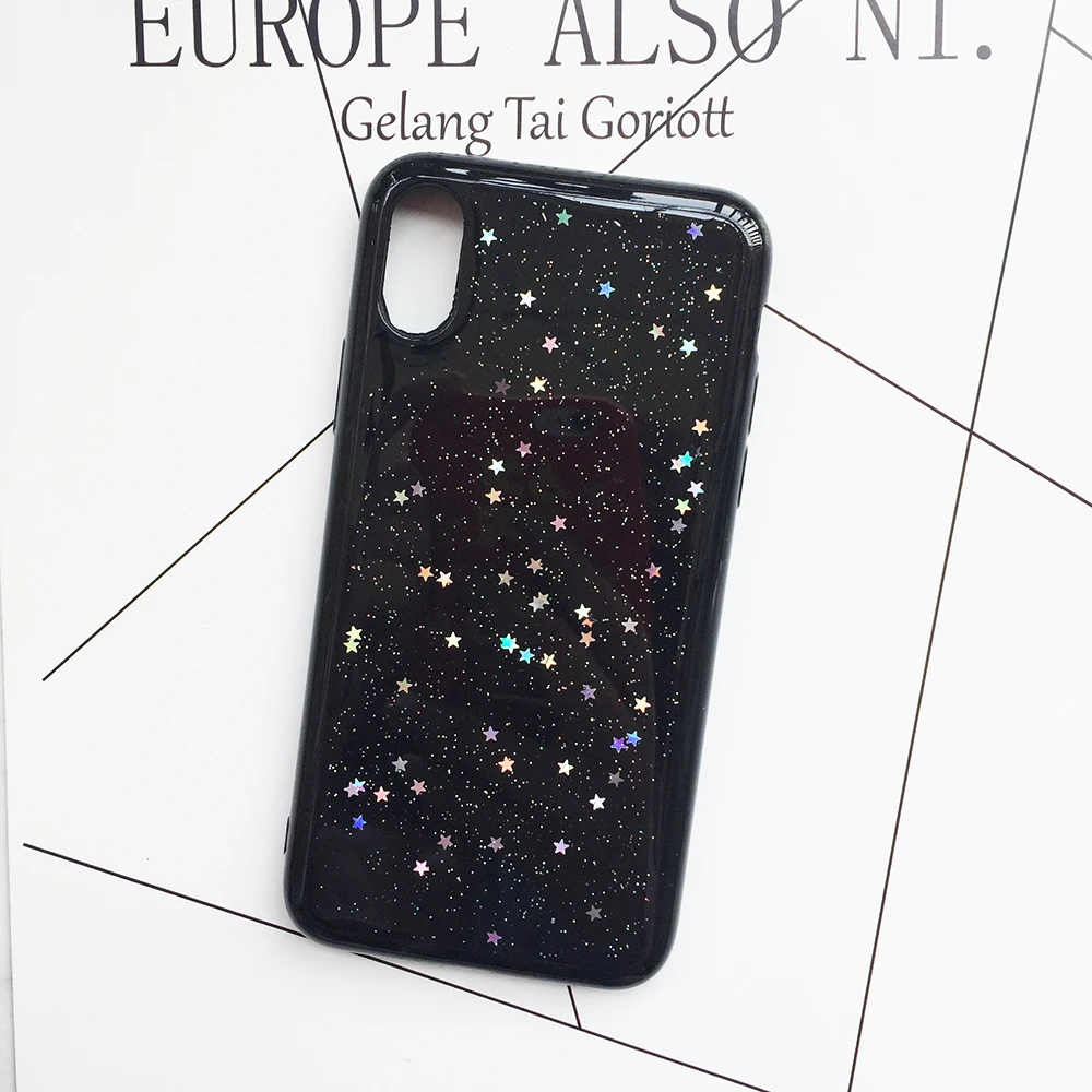 Qianliyao для Samsung Galaxy S21 S20 FE S8 S9 S10 Plus чехлы телефонов Note 20 pro Bling с блестками в форме
