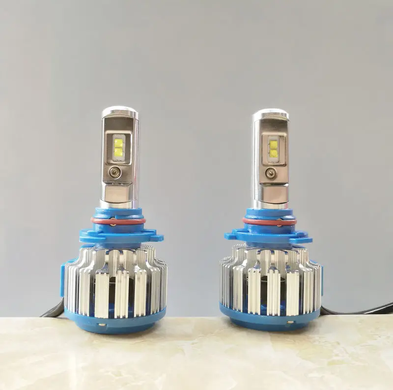 T1 turbo 9005 9006 H10 Erro Free H7 H8 H9 комплект преобразования автомобильных светодиодных фар