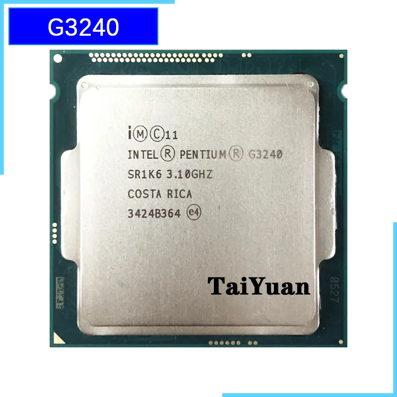 Двухъядерный процессор Intel Pentium G3240 3,1 ГГц 3M 53W LGA 1150