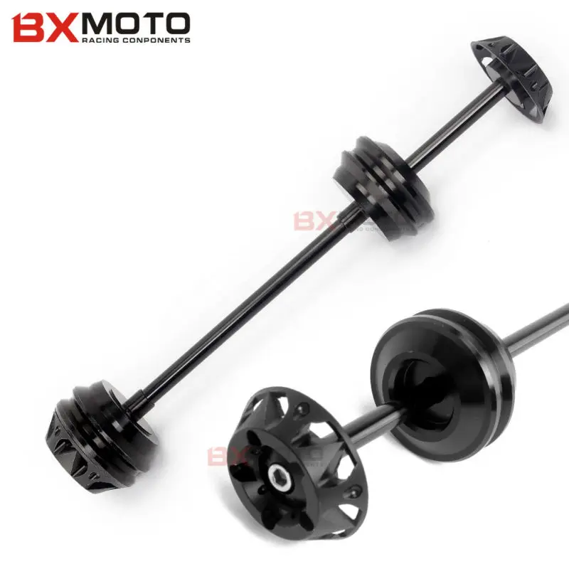 Аксессуары для мотоциклов защита мотоцикла Черная передняя ось слайдер рамка