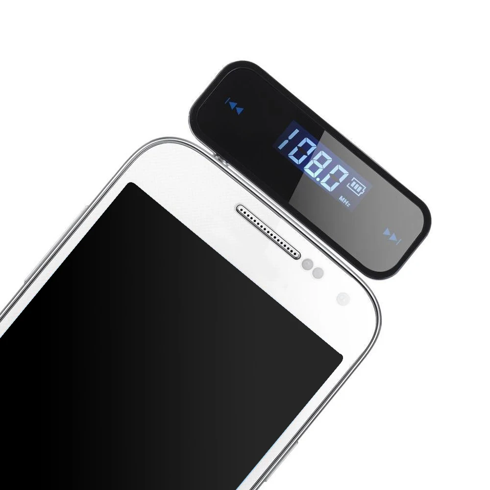 Новый 3 5 мм аудио разъем в автомобиль fm передатчик радио AUX адаптер для iPhone samsung iPod