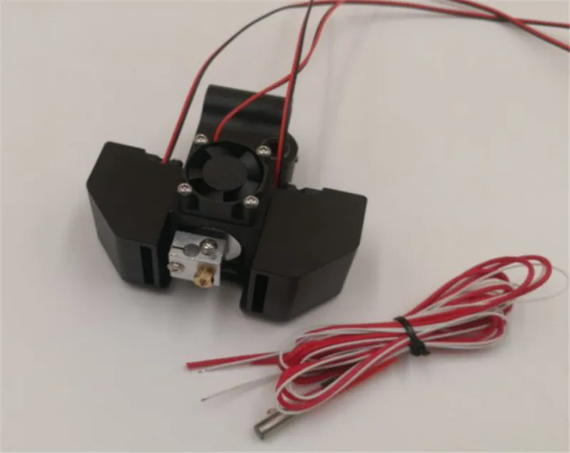 Комплект для экструзии Funssor v6 hotend сопло 0 4 мм 3D принтера Ultimaker2 +|0.4mm nozzle|hotend mounthotend kit