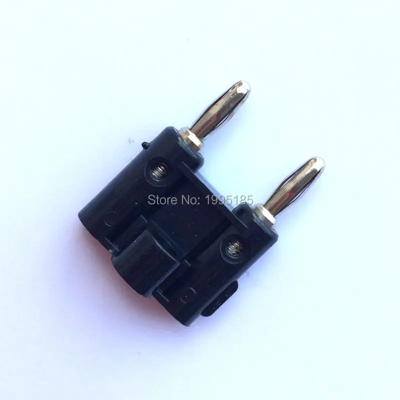 4 шт. двойной разъем типа банан мм для переплетения адаптер колонок 40*28 5 (2 красный