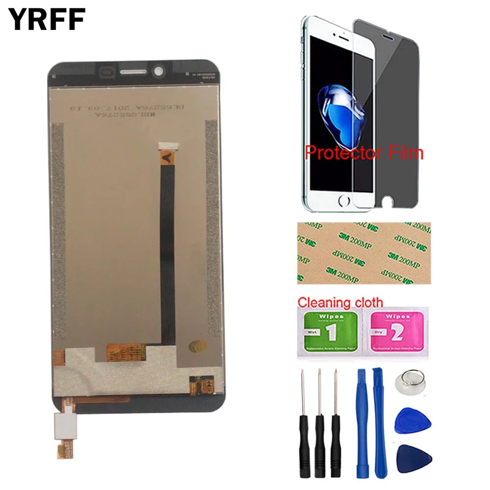 Мобильный ЖК дисплей 5 дюйма для Oukitel U15S + сенсорный экран дигитайзер панель