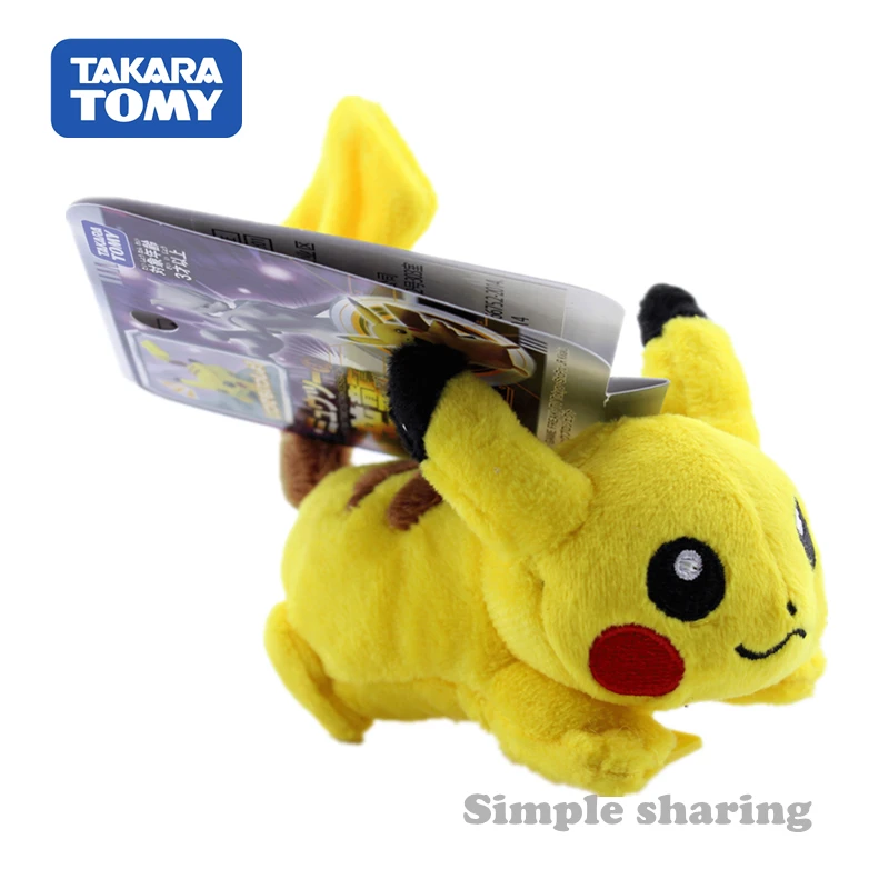 TAKARA TOMY наличии Покемон го Пикачу EPL крошечные плюшевые детские куклы Волшебные