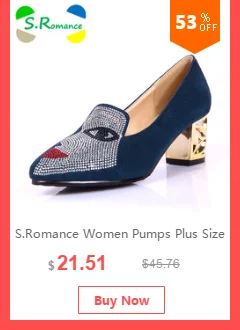 S. Romance/женские босоножки, большие размеры 34-43, модные летние женские туфли-лодочки на высоком каблуке, на молнии женские офисные туфли черного, синего, красного цвета, SS612