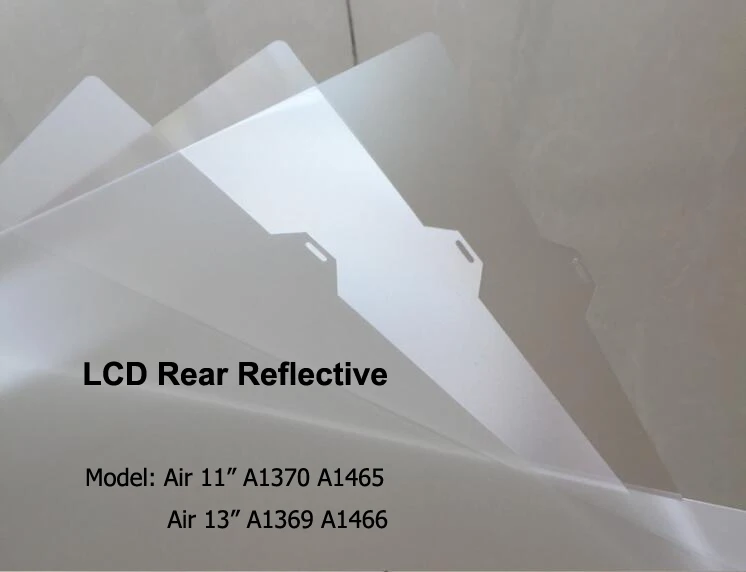 2010-2015 Новый для Macbook Air 11 &quotA1370 A1465 13&quot A1369 A1466 LED ЖК-экран задняя Светоотражающая