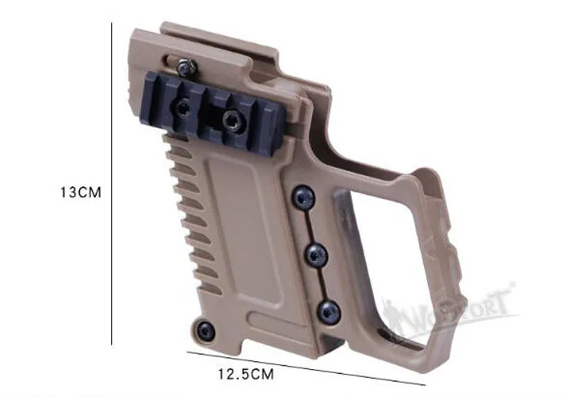 Тактический страйкбольный пистолет Карабин Комплект Glock крепление для CS G17 18 19 Ружейные аксессуары нагрузки на оборудование