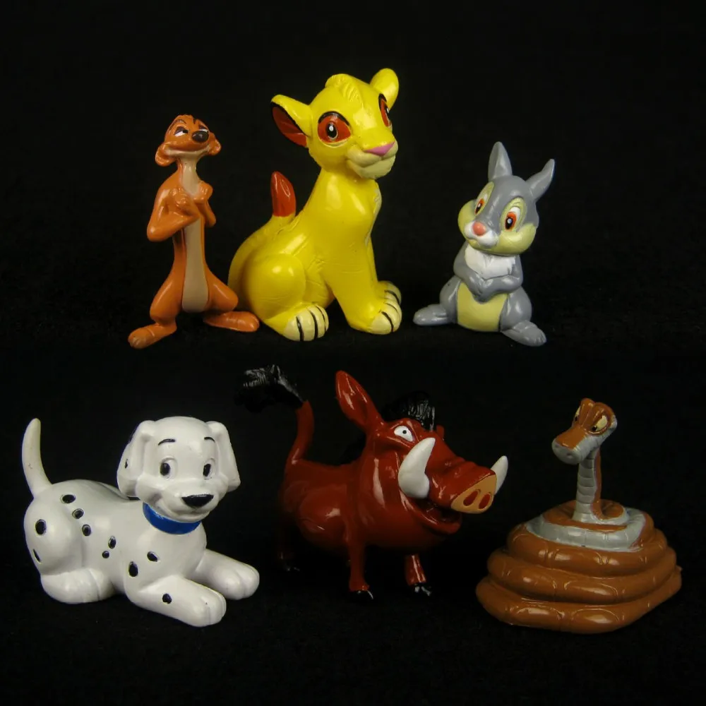 

PVC mini the lionkking figure hand-done Set Toy Playset/Cake Topper Figurines of 6pcs/set