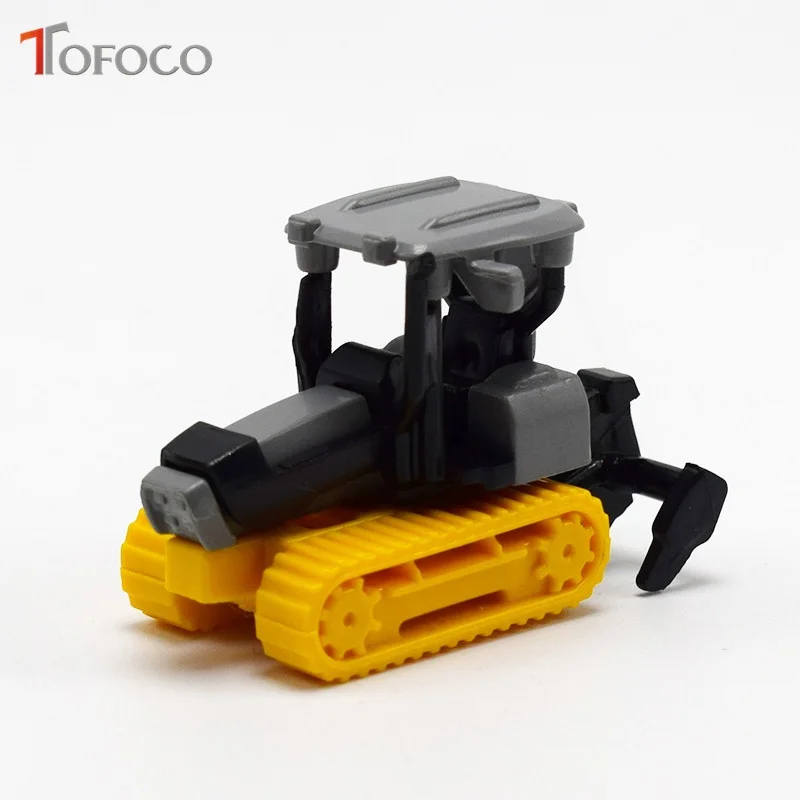 TOFOCO 1 шт. Супер Мини DIY сельскохозяйственная техника для сборки трактор инженер