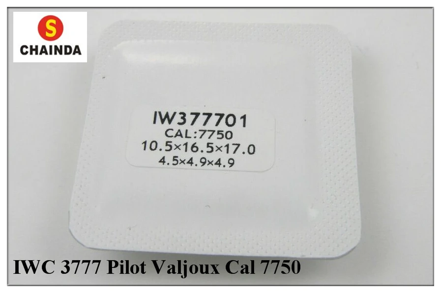Универсальные часы Hands IWC 3777 Valjoux Cal 7750 Chrono 6 набор светящиеся