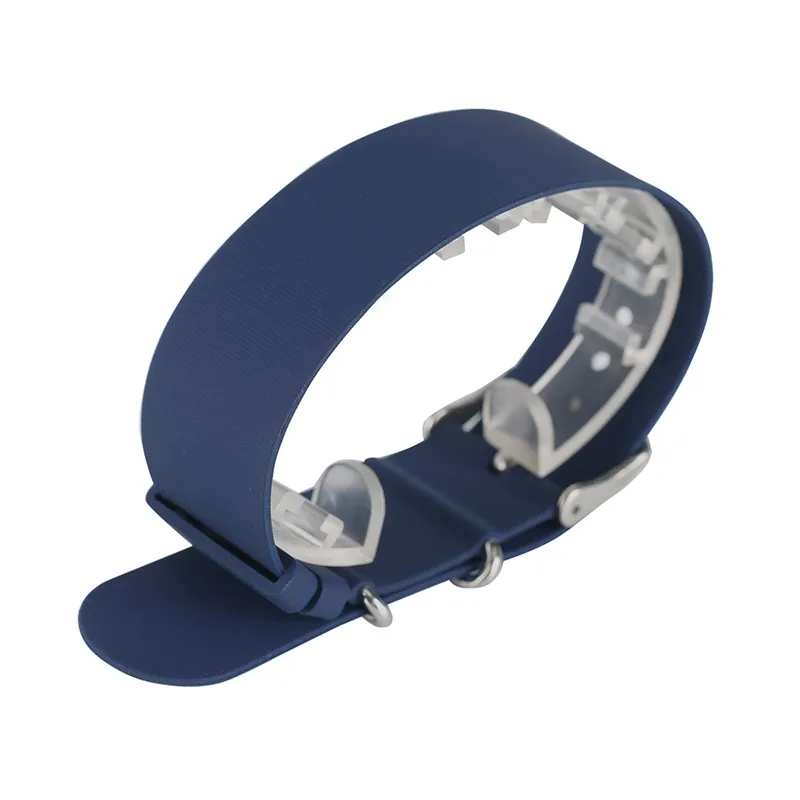 Высококачественный сменный резиновый мягкий силиконовый ремешок для часов