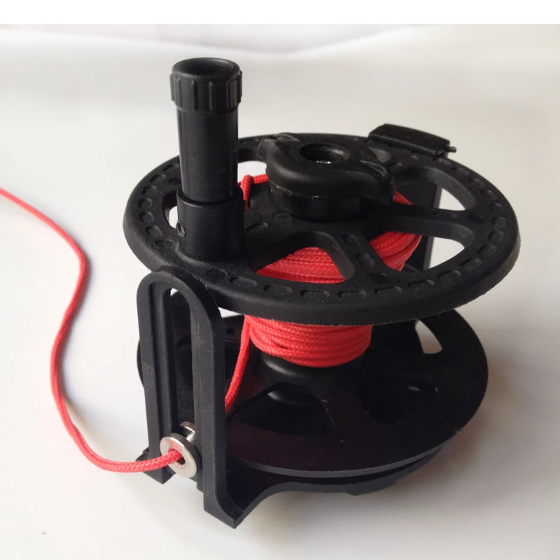 Катушка для ружья подводной охоты с веревкой 70 м композитная катушка