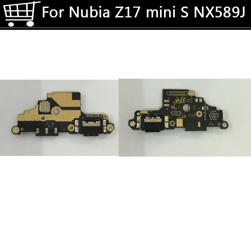 2 шт. зарядка через usb Порты и разъёмы доска для Нубия Z17 miniS NX589J док Зарядное