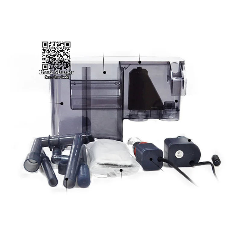 Аквариумный подвесной фильтр УФ-лампа скиммер УФ-стерилизатор для рыб УФ-фильтр