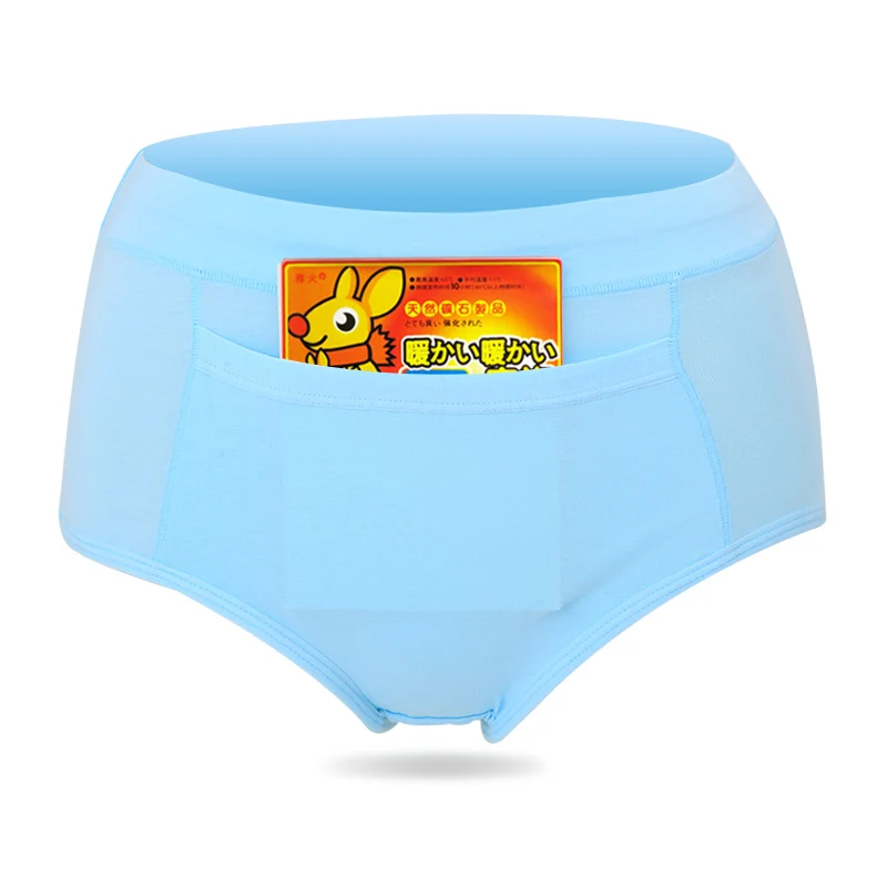 0213 Blue Feilibin Menstrual Period Panties Women Cotton Physiological Panties High Waist Ladies Leak Proof Health Underwear Girls Briefs - Цвет: 0213 Blue