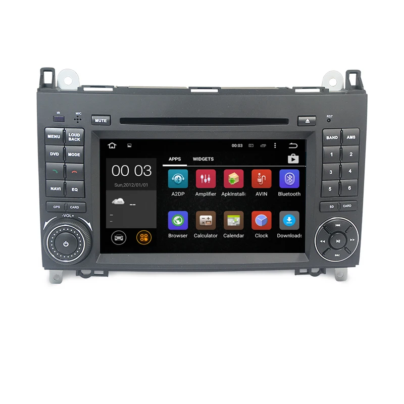 Четырехъядерный автомобильный ПК Android 7,1 для Mercedes/Benz Vito Viano Sprinter Crafter Bluetooth радио wifi 3g DVR SWcontrol USB SD карта