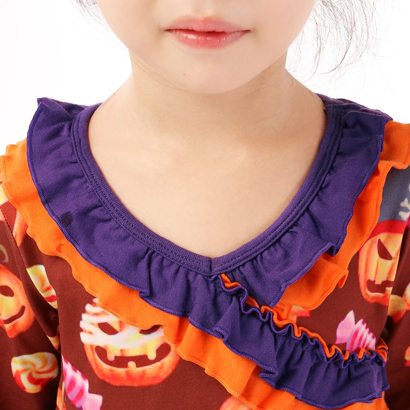Детская одежда Kaiya Angel осенний наряд на Хэллоуин хлопковая рубашка с длинным