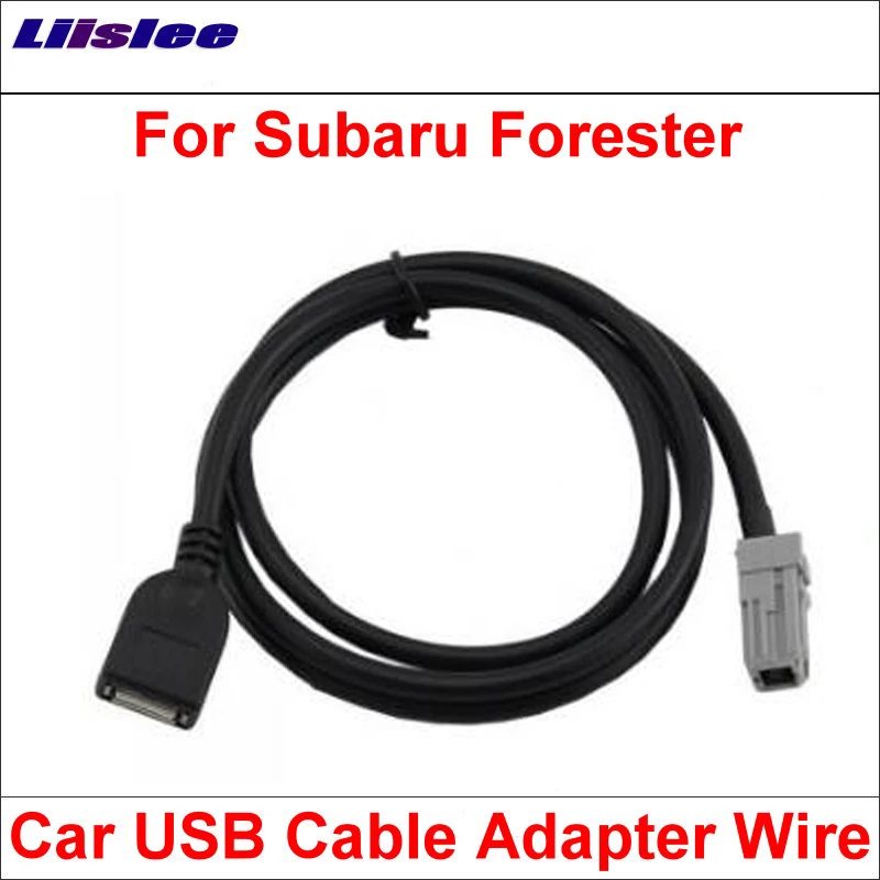 Для Subaru Forester оригинальные вилки к USB адаптеру Conector Автомобильное CD радио аудио