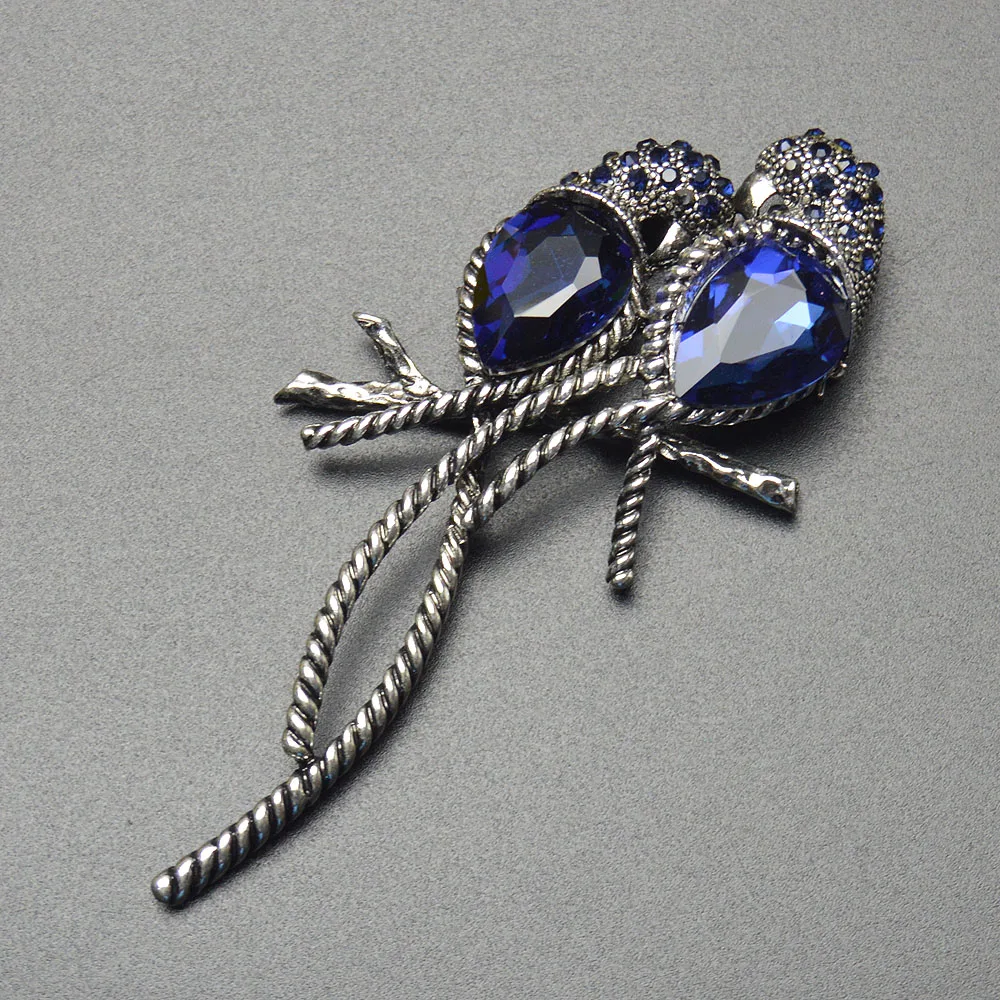 Женские броши CINDY XIANG из цинкового сплава с серебряным покрытием в виде животных