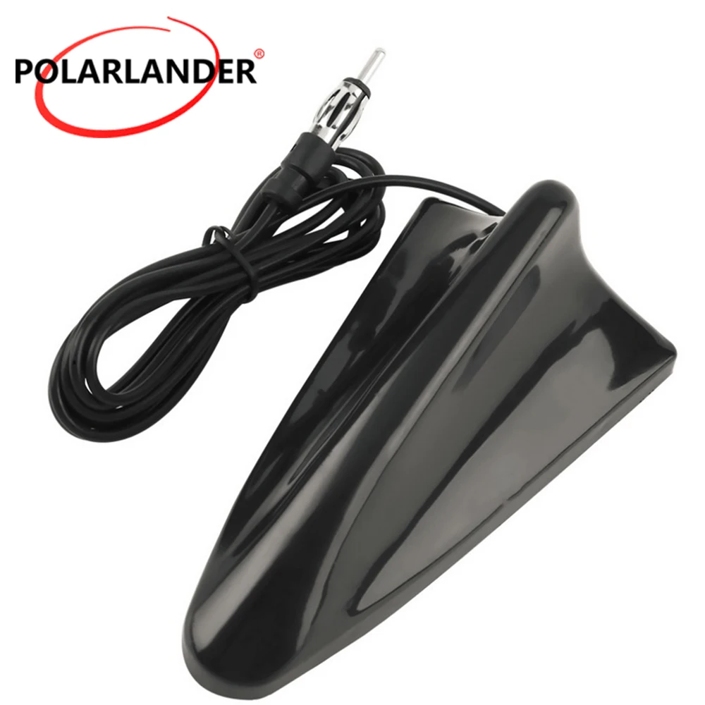 

FOR V/W FOR H/onda FOR A/udi FOR S/koda Black Car Styling Shark Fin Antenna For B/MW Decorative Radio Signal Aerial for T/oyota