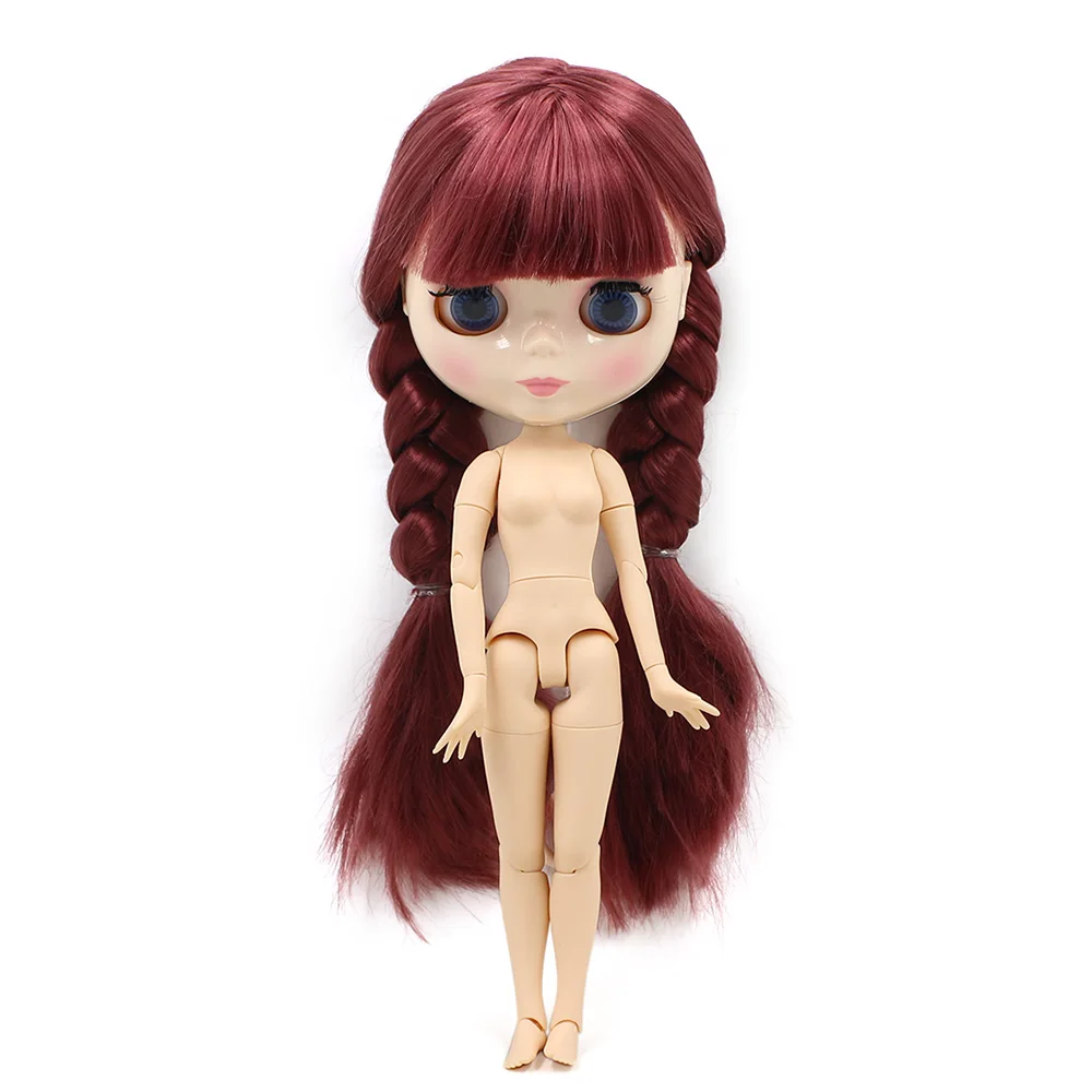 Фабрика NEO blyth шарнир куклы красные волосы предложение игрушка подарок специальная цена на продажу подходит макияж в себе. № 12532