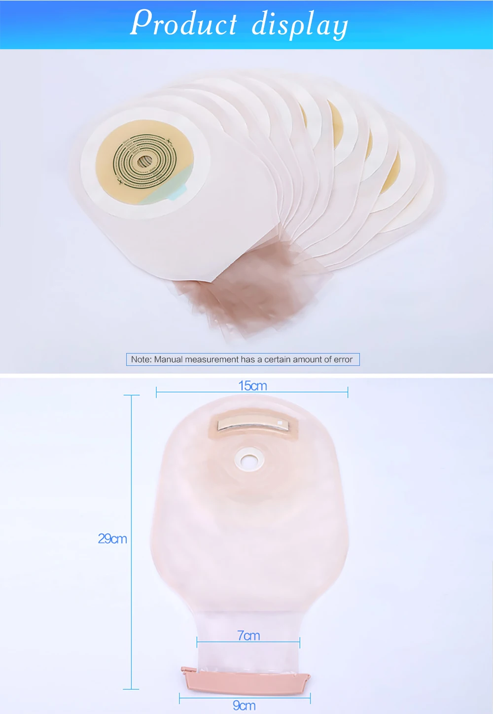 Cofoe Ostomy сумка, искусственный анус, медицинский, одноразовый, односекционный, остомат, Pastable, колопрокция, запечатывание, колостомия, мешок, Лови говно