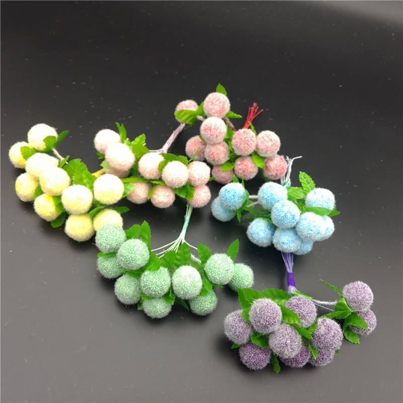 10 шт./набор искусственные цветы из пены|flower berries|foam flowersartificial foam flowers |