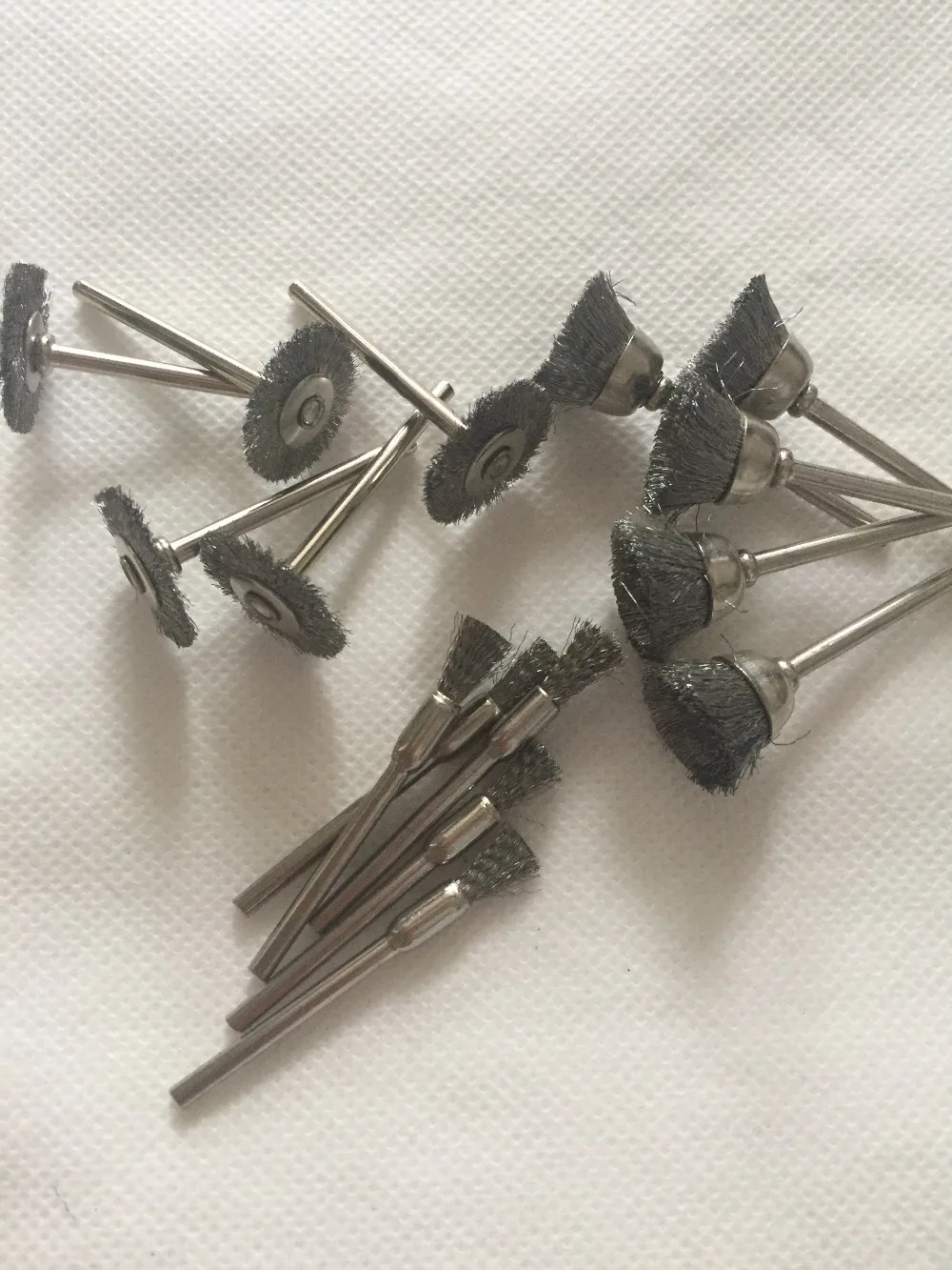 30 шт. вращающаяся щетка для вращающегося инструмента из проволоки нержавеющей