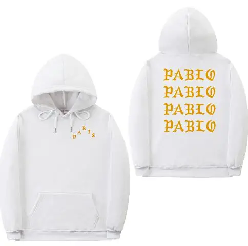268 I Feel Like Paul Pablo Kanye West, мужские толстовки с капюшоном, толстовки в стиле хип-хоп, уличная толстовка с капюшоном pablo, худи - Цвет: 268