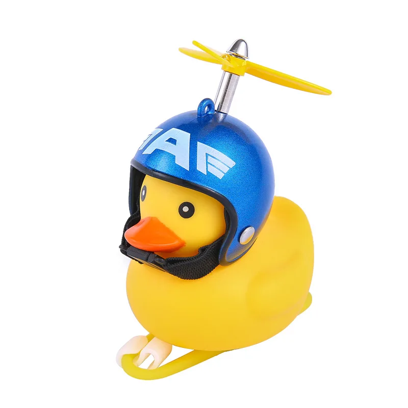 

Antistress Toys Yellow Duck Dolls Car Motorcycle Accessories Funny Toy Bicycle Light juguetes Schocker Tricks Gadget oyuncak