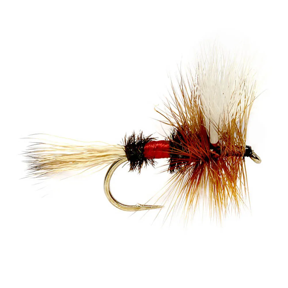 6 шт Aventik Royal Wullf мухи сухая форель Нимфа Caddis нахлыстовая Рыбалка Мухи-насадки для
