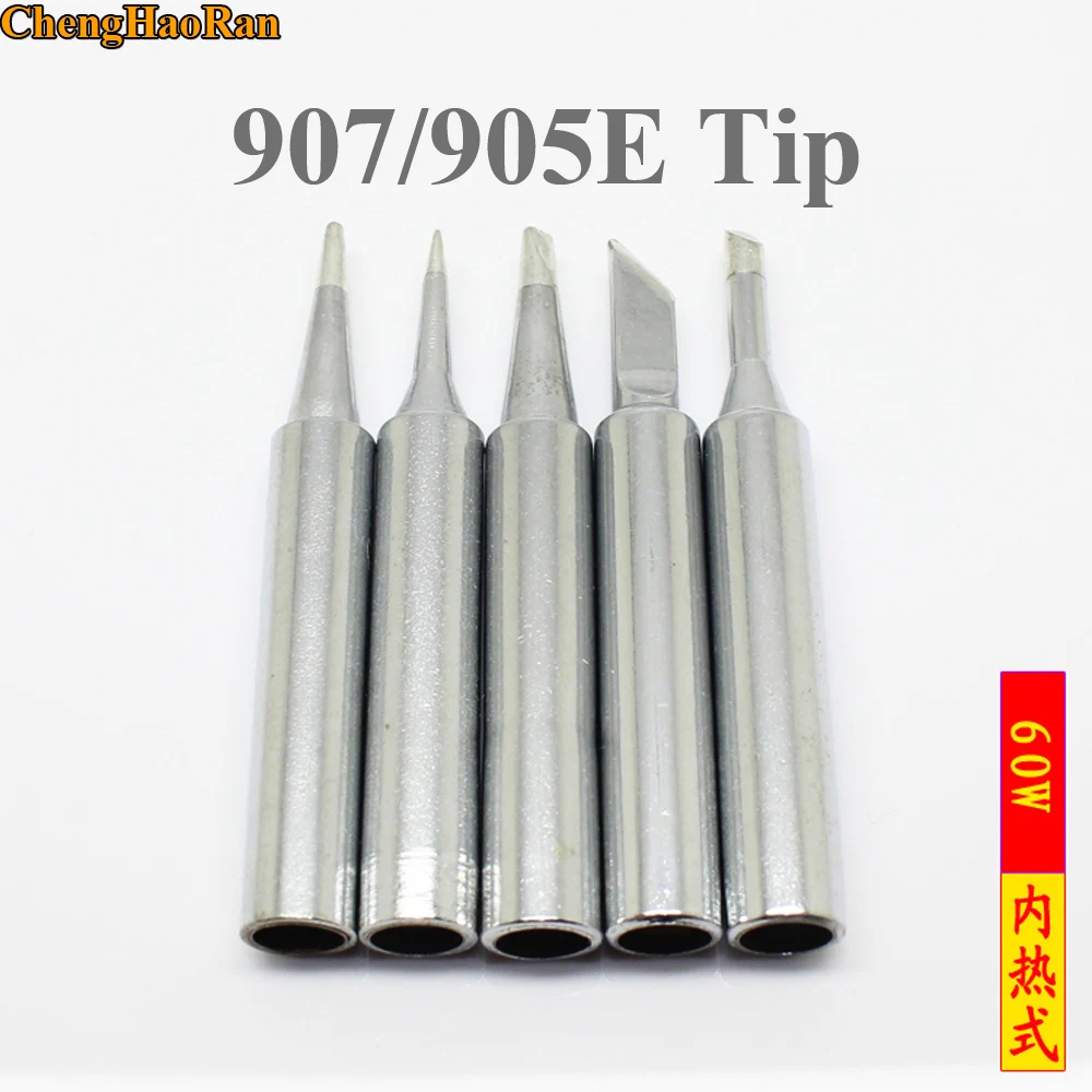 ChengHaoRan 907 905E Электрический паяльник наконечник для мобильного телефона Micro USB