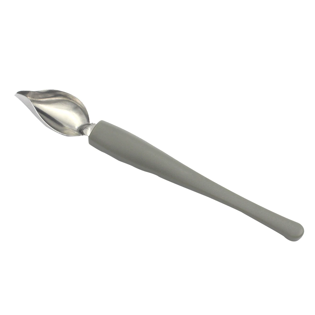 Mini Chef Coffee Spoon Pencil Draw Tools Decoration Home Sauce Painting Portable Stainless Steel Accessories Kitchen Anti-slip
