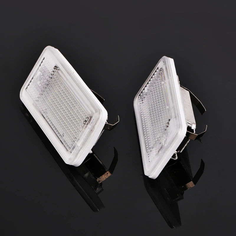 2 шт. для Audi номерного знака светильник дневные ходовые огни 12V белый 6000K