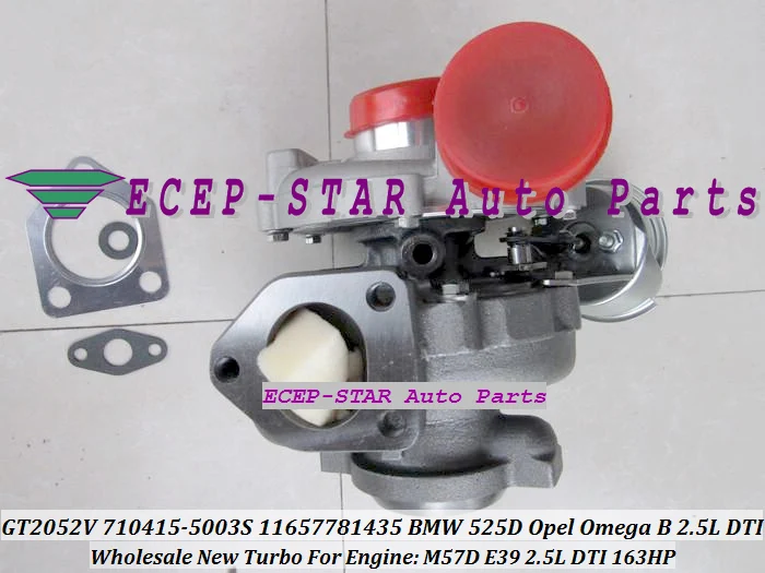 Бесплатная доставка GT2052V 710415-5003S 710415-0001 710415 турбо для BMW 525D 2002-2003 Opel Omega B 2.5L DTI