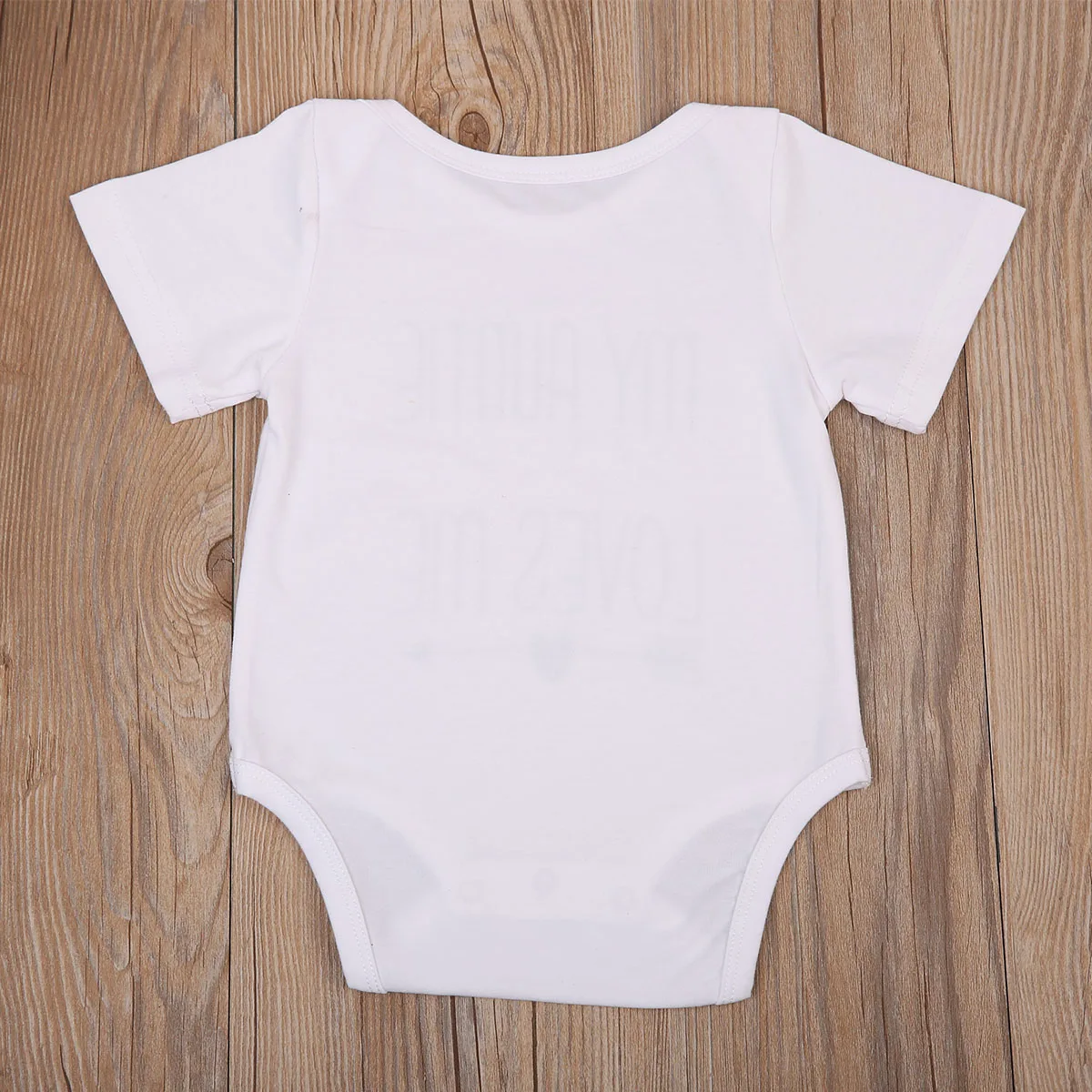 Детский летний комбинезон с коротким рукавом цельный для новорожденных