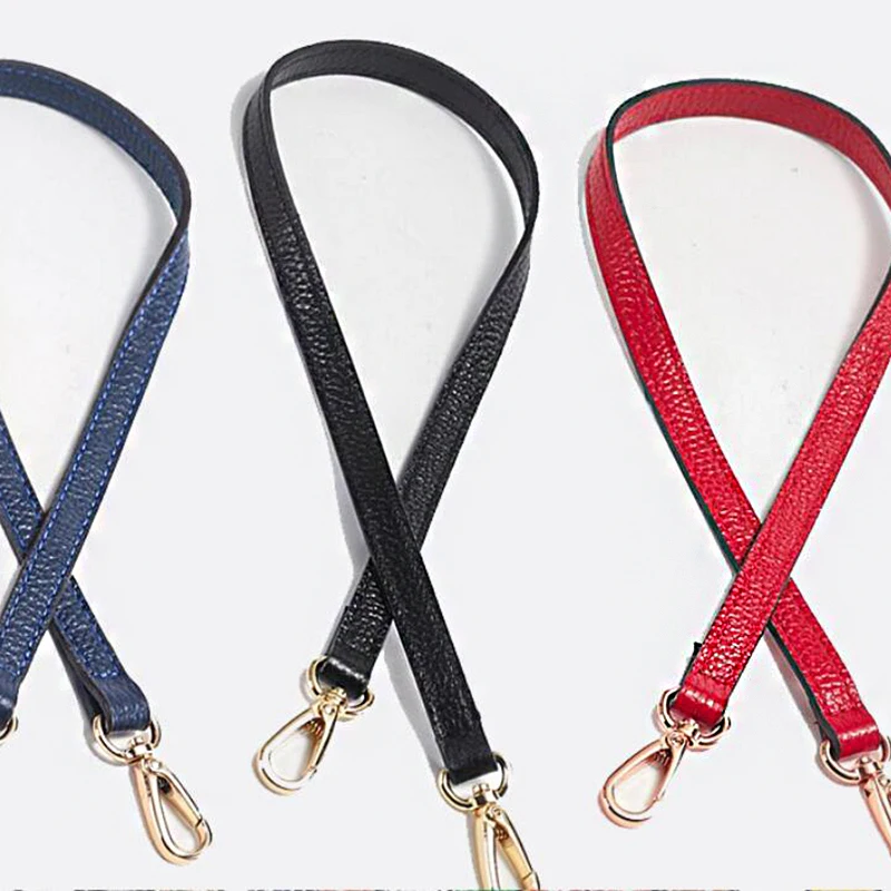55cm Long Bag Strap Genuine Leather Women Girls Shoulder Bags Straps Belt Replacement HandbagsHandle Accessories Parts KZ9003 | Багаж и