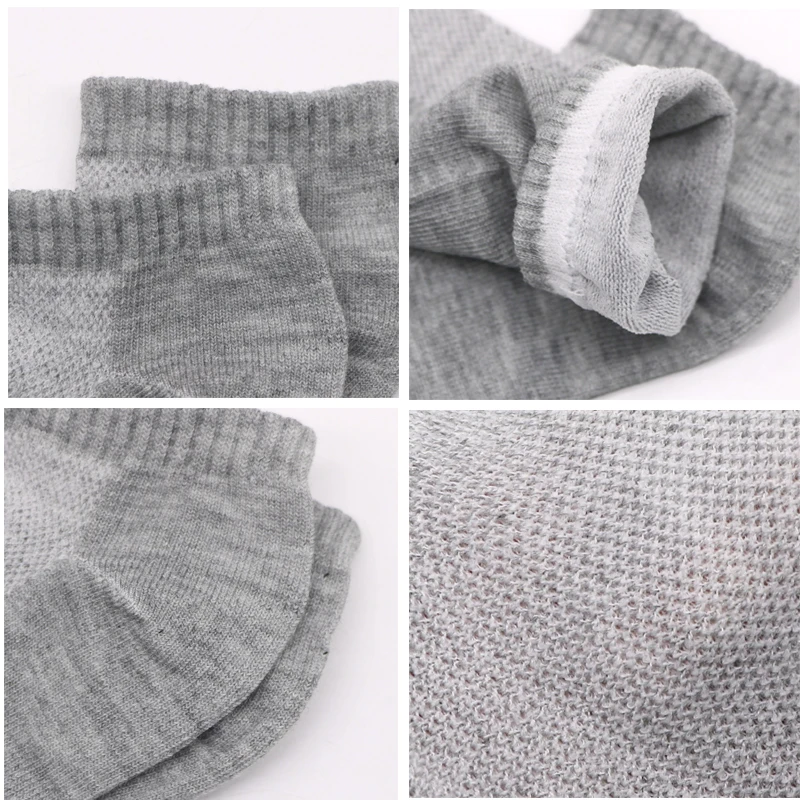 

7Pair Women's Socks Summer Solid Thin Short Female Low Cut Ankle Socks Short Ladies Invisible Boat Socks For Women Black White