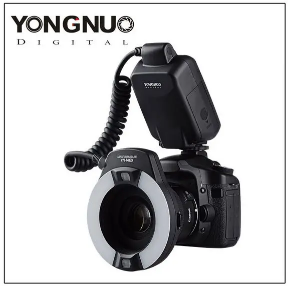 YONGNUO TTL Macro Ring Lite вспышки Speedlite свет для Canon 5ds 5dsr 760d 5D Mark III 7D 60D 70D 700D 650D 600D |