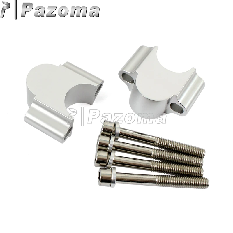 Алюминиевая стойка на руль для мотоцикла 30 мм 1 2 дюйма 1/8 28 мм|fat bar|handle bar risershandlebar